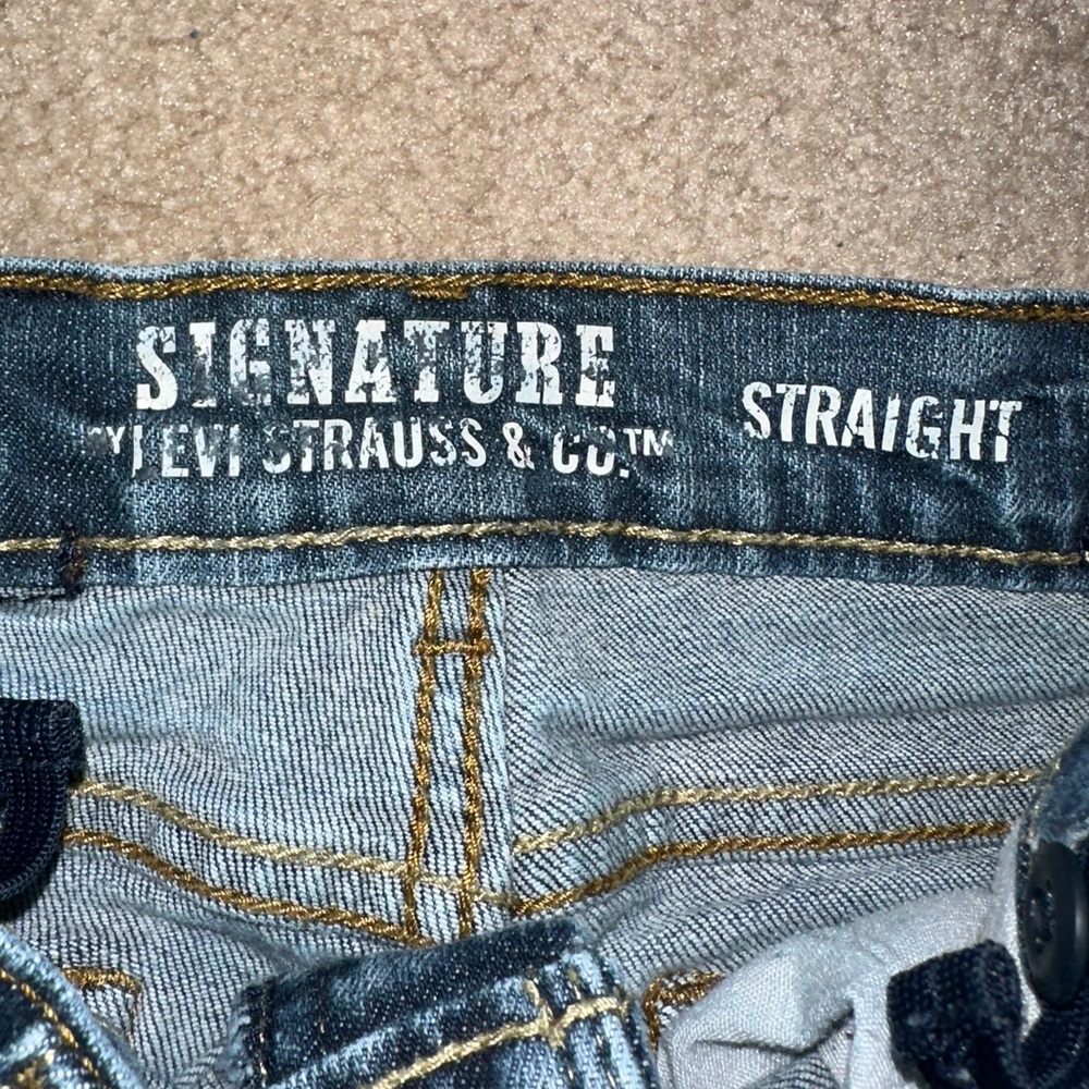Boys Levi Strauss Jeans size 6 Regular - Picture 2 of 4